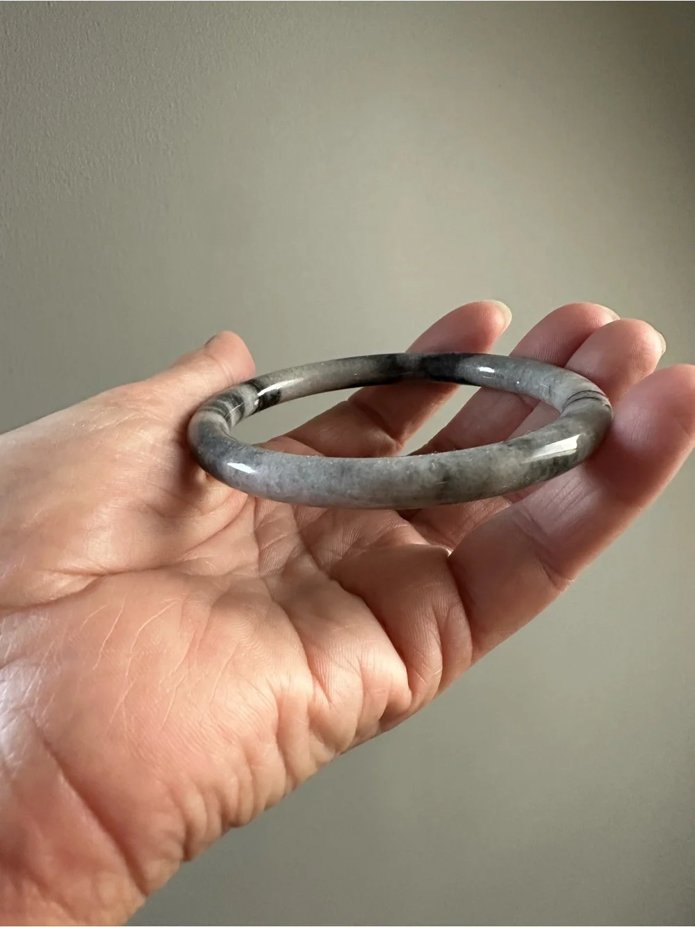 Vintage Grey Marble Bracelet